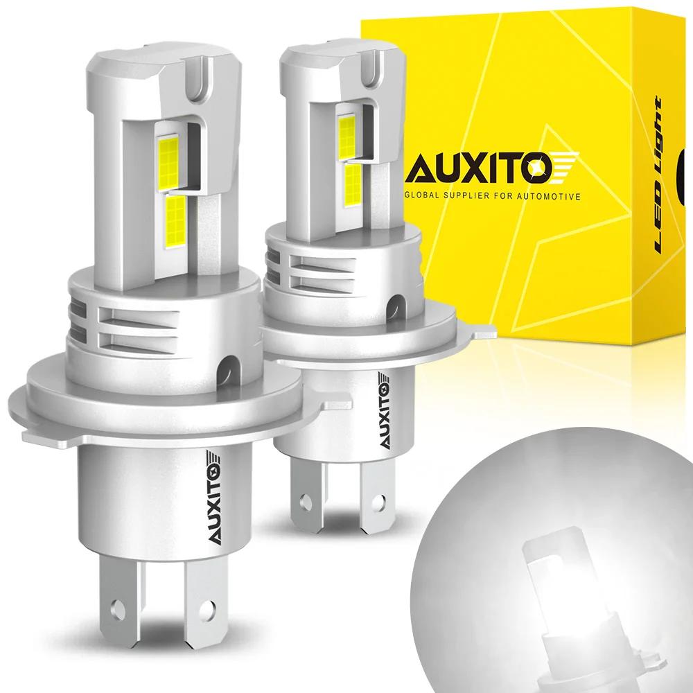 AUXITO H4 9003 LED Ʈ ,  , 9003 HB2  ο , ſ  20000LM ڵ  , 6500K ȭƮ, 2 